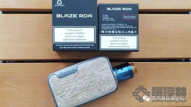 北极豚火焰RDA电子烟滴油雾化-Arctic Dolphin Blaze RDA