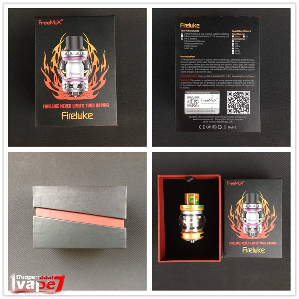 海纳江河 FREEMAX FIRELUCK 法海雾化器-电子烟设备