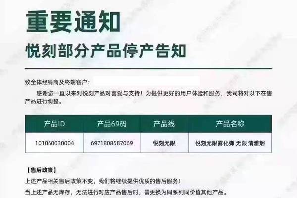 relx悦刻yooz柚子徕米电子烟品牌接连宣布停产，多口味时代落幕